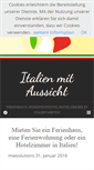 Mobile Screenshot of italien-mit-aussicht.de